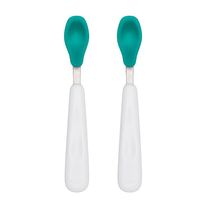 Feeding Spoon Set with Soft Silicone F2