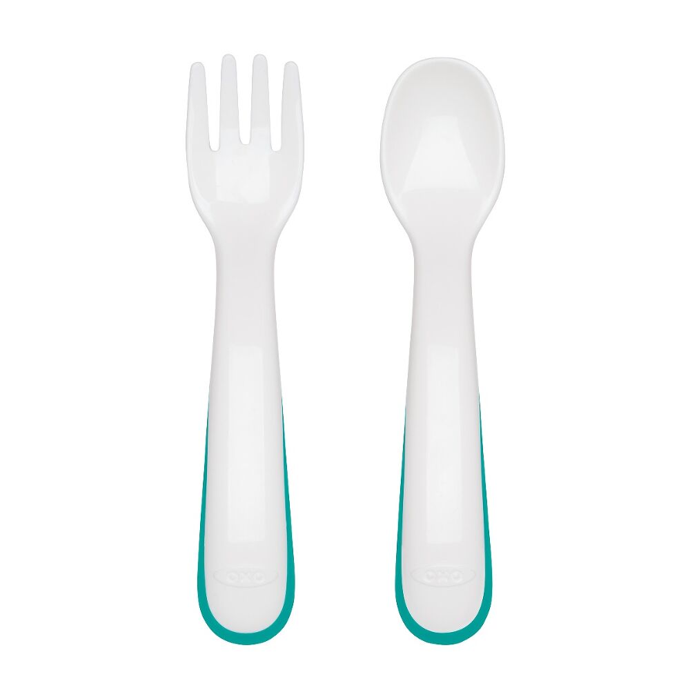 On-the-Go Plastic Fork and Spoon Set with Travel Case P5