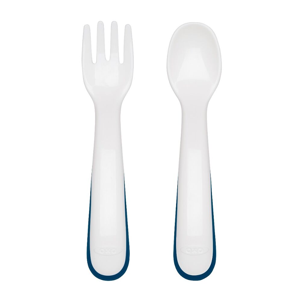 On-the-Go Plastic Fork and Spoon Set with Travel Case H7