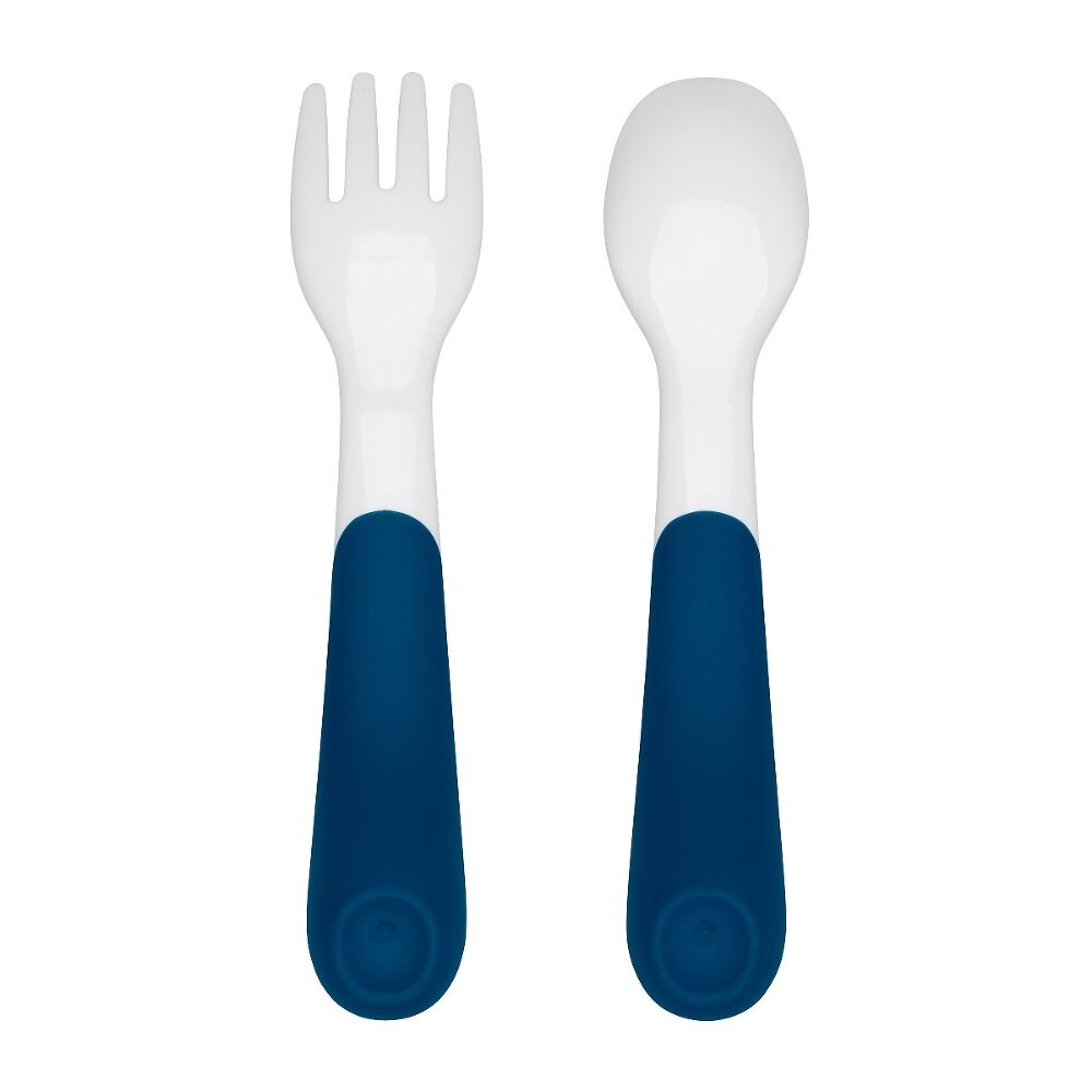 On-the-Go Plastic Fork and Spoon Set with Travel Case H7