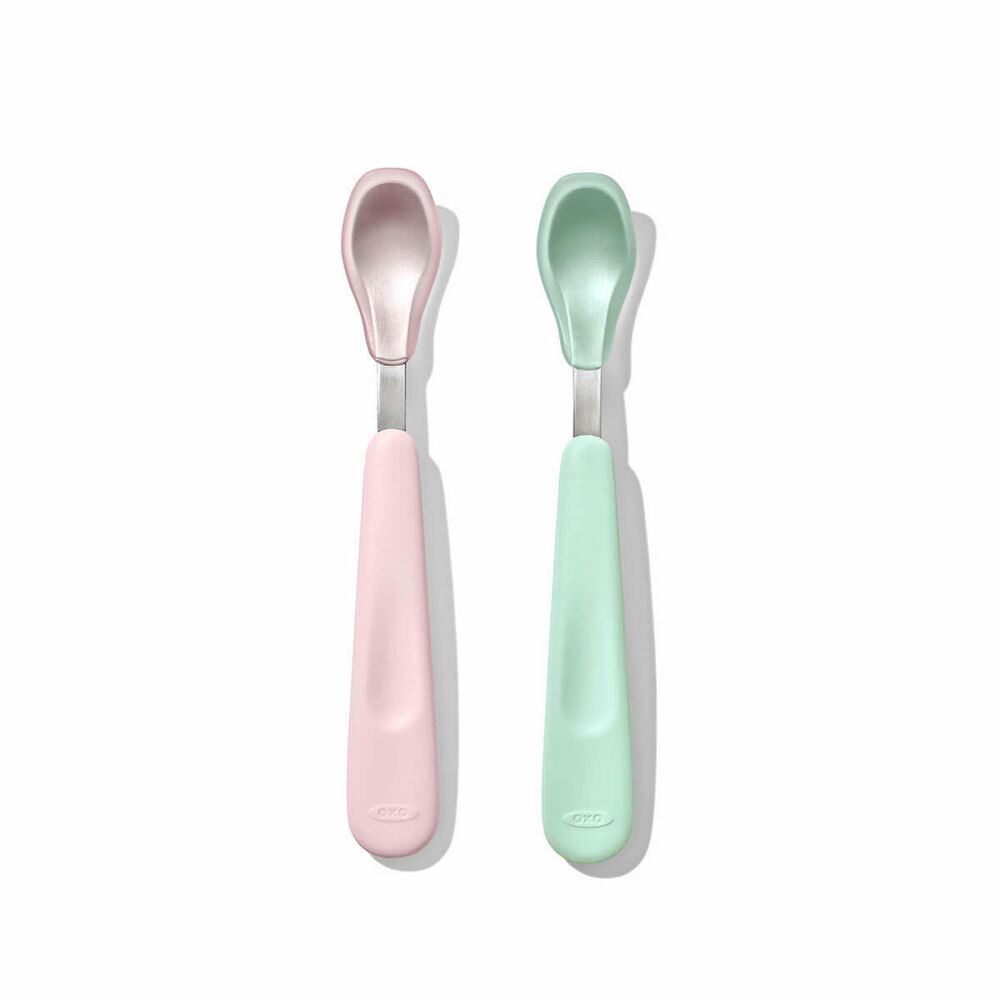 Feeding Spoon Set with Soft Silicone F2