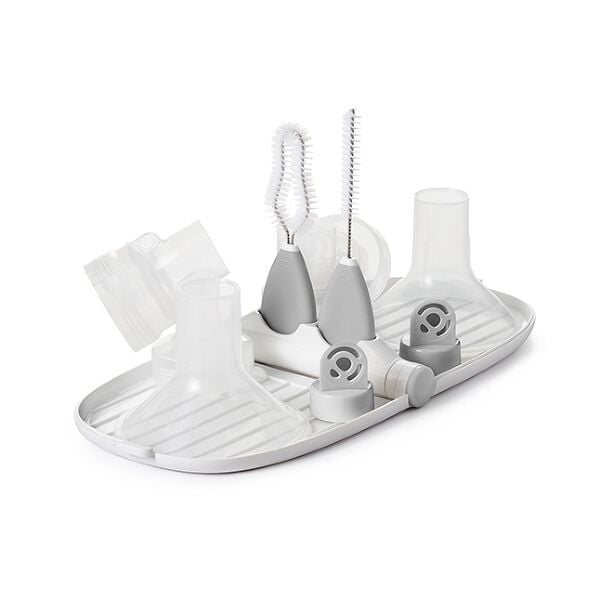Breast Pump Parts Drying Rack with Detail Brushes V8