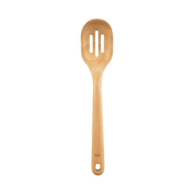 Wooden Slotted Spoon G0