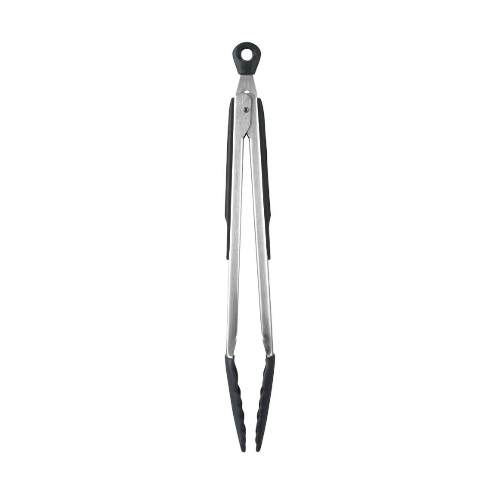 12" Tongs With Silicone Heads I8