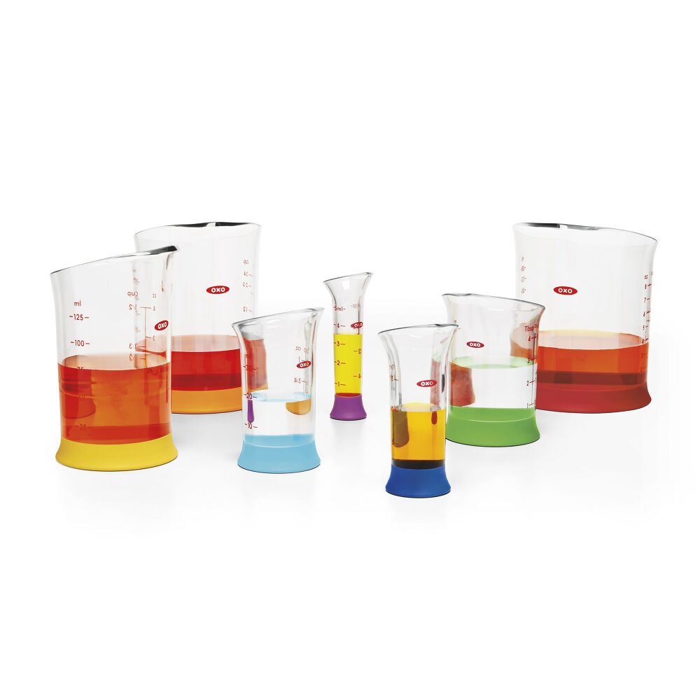 7 Piece Liquid Measuring Beaker Set G2