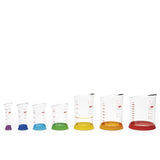 7 Piece Liquid Measuring Beaker Set G2
