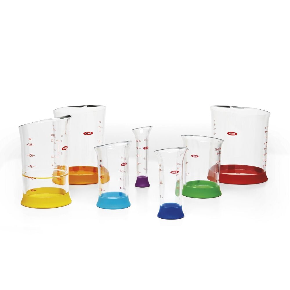 7 Piece Liquid Measuring Beaker Set G2