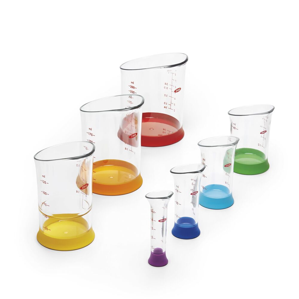 7 Piece Liquid Measuring Beaker Set G2