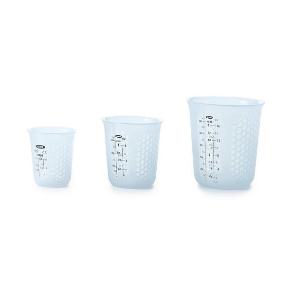3 Piece Squeeze & Pour Silicone Measuring Cup Set A4