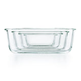 Smart Seal 3.5 Cup Glass Rectangle Container - Teal T5