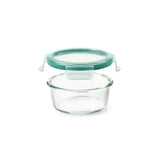 2 Cup Smart Seal Glass Round Container U4
