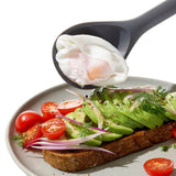OXO Good Grips Silicone Slotted Spoon - Peppercorn H2