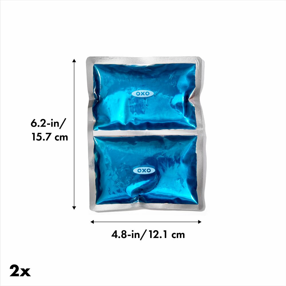 Prep & Go Reusable Ice Pack Set D0