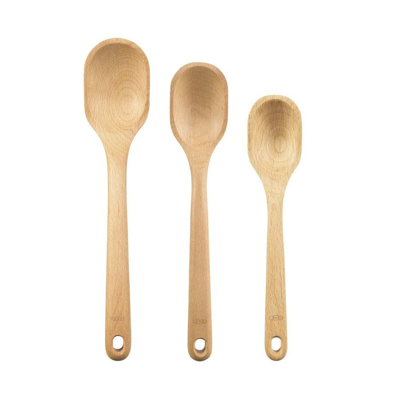3 Piece Wooden Spoon Set Q1