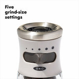 Contoured Mess-Free Pepper Grinder L5