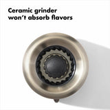 Contoured Mess-Free Pepper Grinder L5