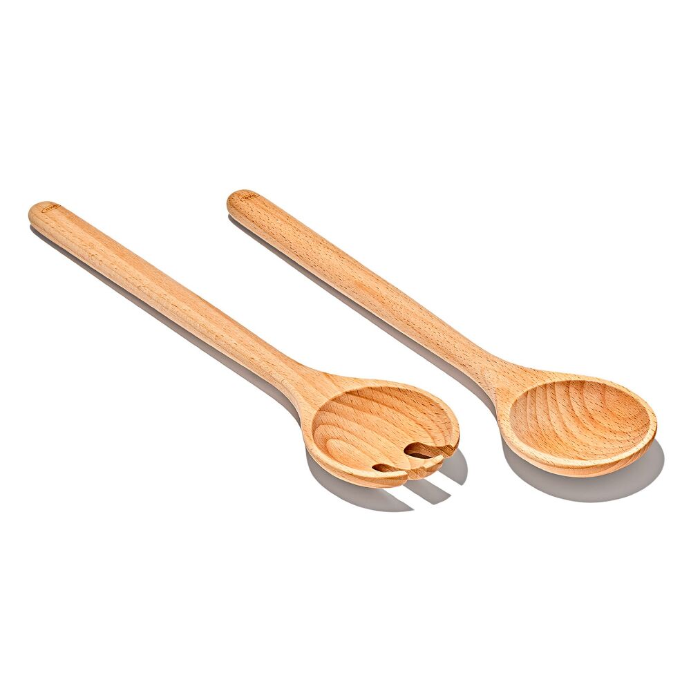 Beechwood Salad Servers – 2-Piece Set N4