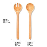 Beechwood Salad Servers – 2-Piece Set N4