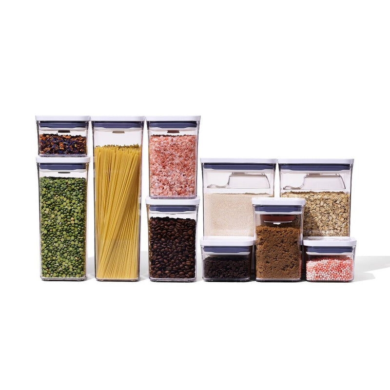 5-Piece POP Container Set & 8-Piece POP Container Baking Set Bundle X0