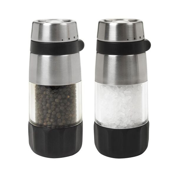 Accent Mess-Free Salt & Pepper Grinder Set S4