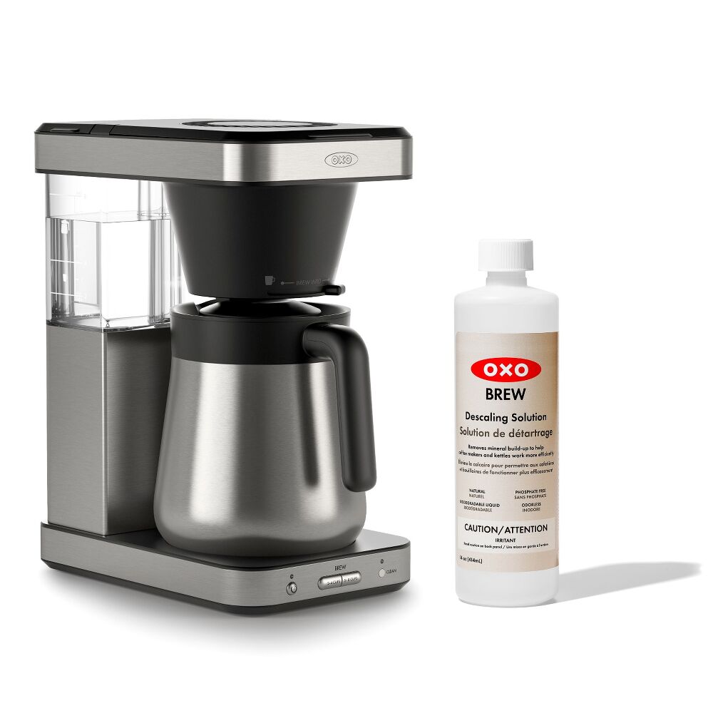 8-Cup Coffee Maker & Descaling Solution Bundle Y5