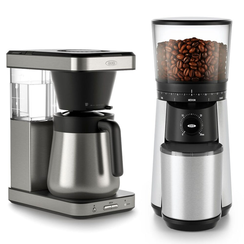 8-Cup Coffee Maker & Conical Burr Coffee Grinder Bundle G6