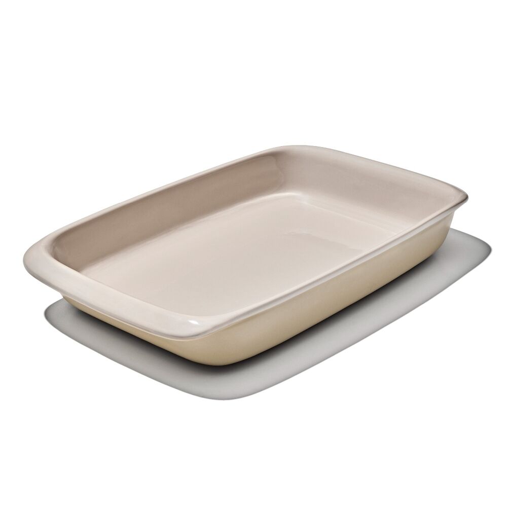 3 Qt Rectangular Stoneware Baking Dish I0