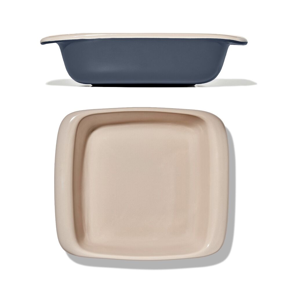 2 Qt Square Stoneware Baking Dish H4