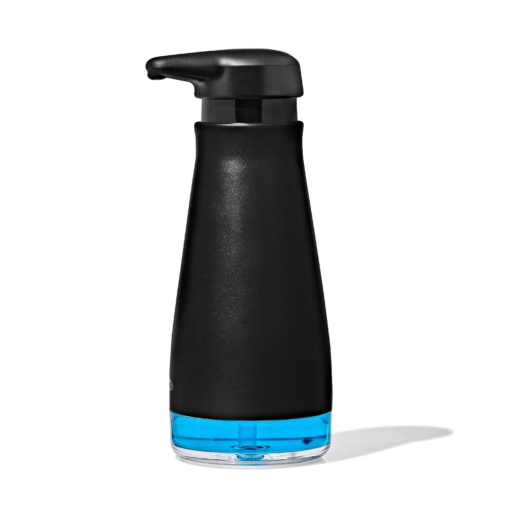Stainless Steel Soap Dispenser - Black P1