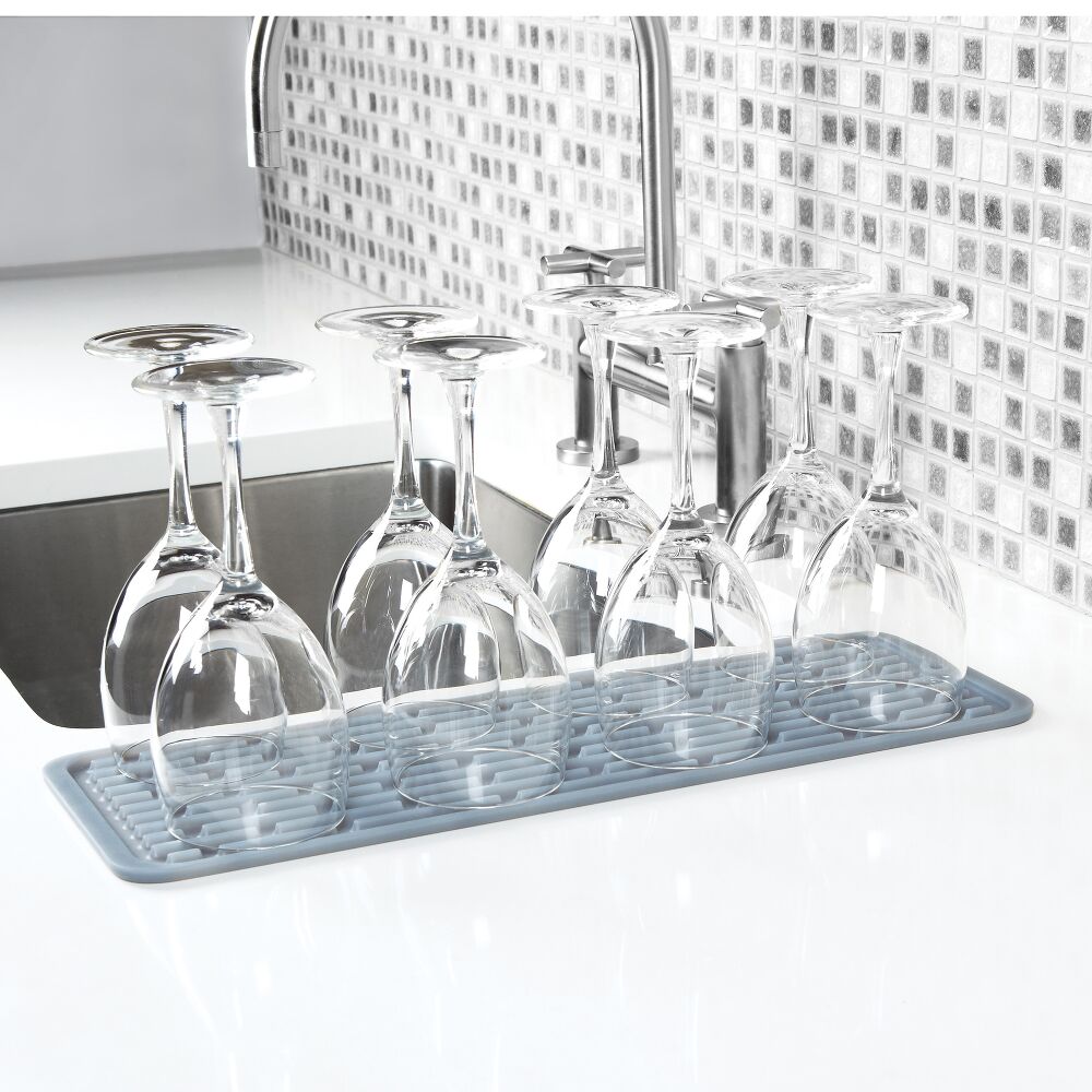 Silicone Wine Glass Drying Mat H2