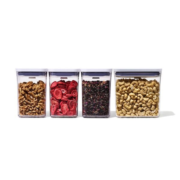 POP Container - Rectangle Short (1.7 Qt.) & 3-Piece POP Container Value Set Bundle N6