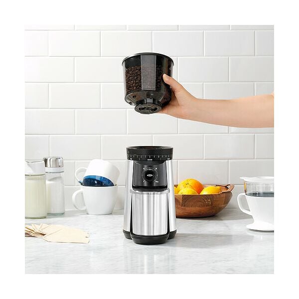 Replacement Hopper with Lid for Conical Burr Coffee Grinder S3