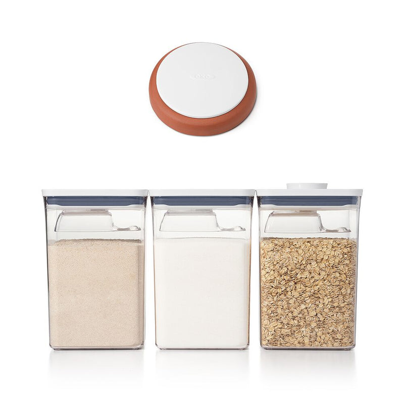 POP Brown Sugar Keeper & 6-Piece POP Container Set Bundle H1
