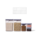 POP Removable Labels & 8-Piece POP Container Baking Set Bundle Z0