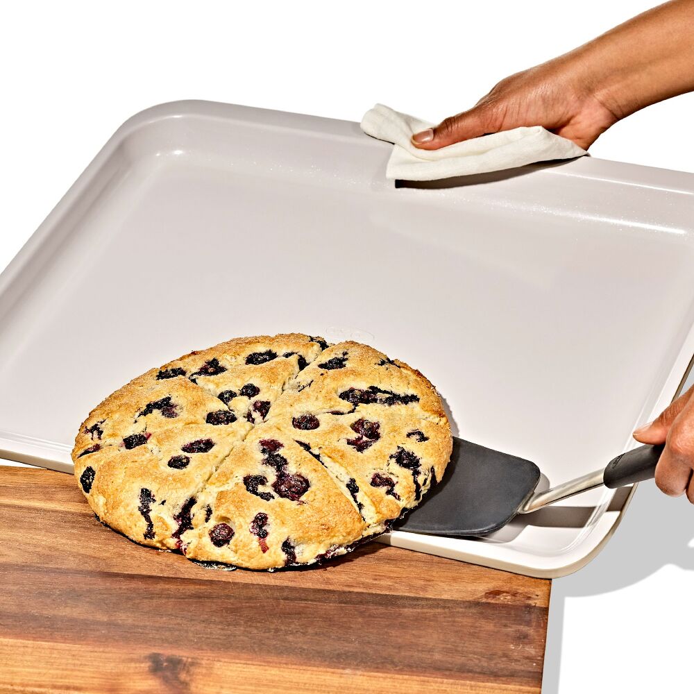 Non-Stick Pro Ceramic Coated Metal Bakeware Cookie Sheet – Biscuit C8