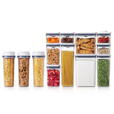 3 Piece Cereal Dispenser Set & 10-Piece POP Container Set Bundle X2