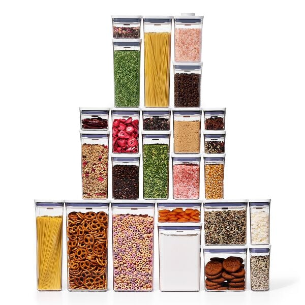 5-Piece POP Container Set & 20-Piece POP Container Set Bundle F7