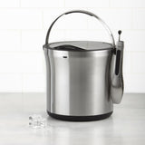 Steel Ice Bucket & Tong Set T2
