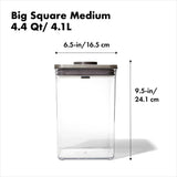 POP Container - Big Square Medium (4.4 Qt/4.2 L) H7