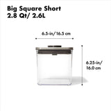 POP Container - Big Square Short (2.8 Qt/2.6 L) R1