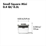 POP Container - Small Square Mini (0.4 Qt.) I5