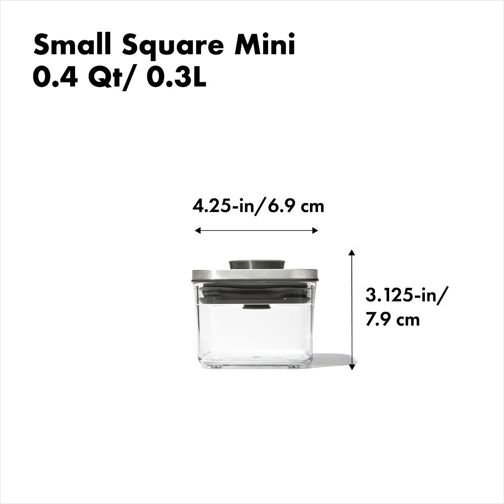 POP Container - Small Square Mini (0.4 Qt.) I5