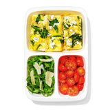 Prep & Go 4.1-Cup Divided Container - Ocean Blue L9