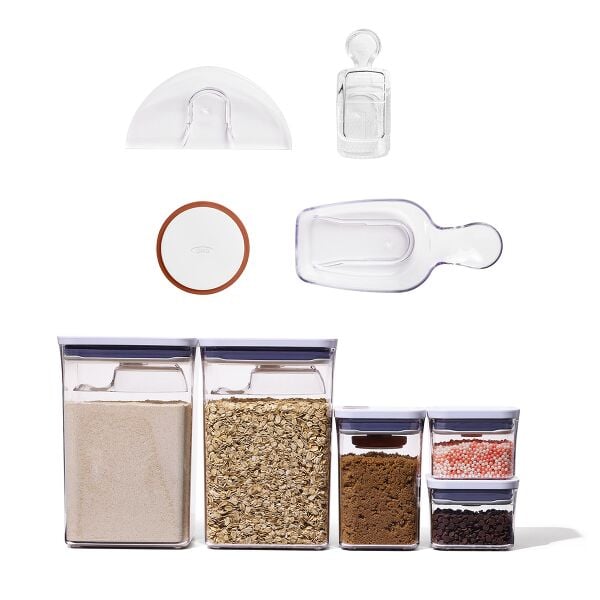 8-Piece POP Container Baking Set & POP 4-Piece Baking Set Bundle K8