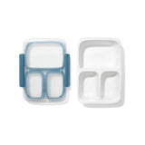Prep & Go 4.1-Cup Divided Container - Ocean Blue L9