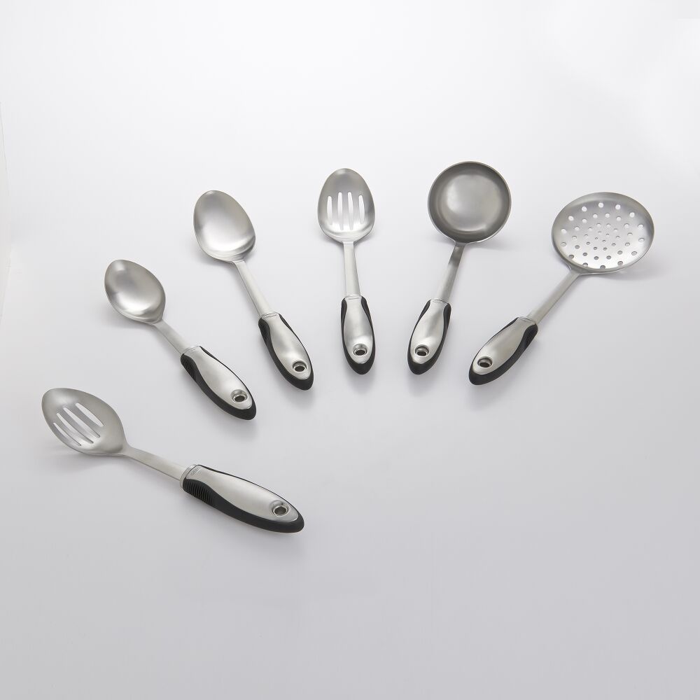 Steel Slotted Spoon D8