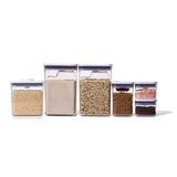 8-Piece POP Container Baking Set & POP Container - Big Square Short (2.8 Qt.) Bundle S1