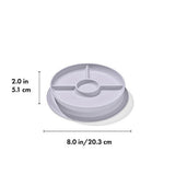 Stick & Stay Suction Divided Plate X7