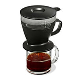 Pour Over Coffee Maker with Water Tank - Matte Black W3