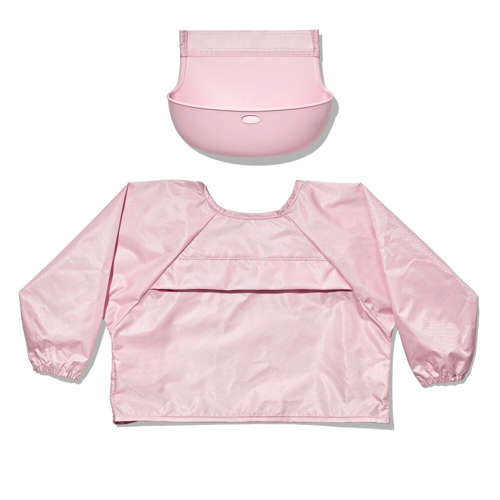 Sleeved Roll-Up Bib - Blossom V5